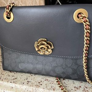 Limited edition authentic Coach bag - worn only once excellent condition.